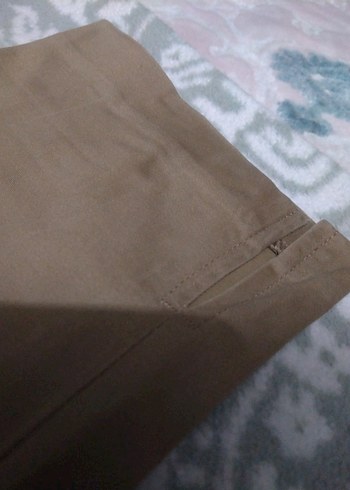 Bej Kadın Kumaş Pantolon - Görsel 5