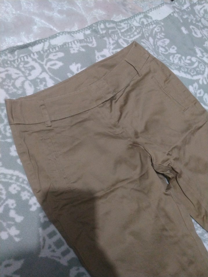 Bej Kadın Kumaş Pantolon - Görsel 4