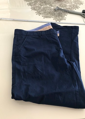 Erkek Lacivert Normal Kesim Kot Pantolon