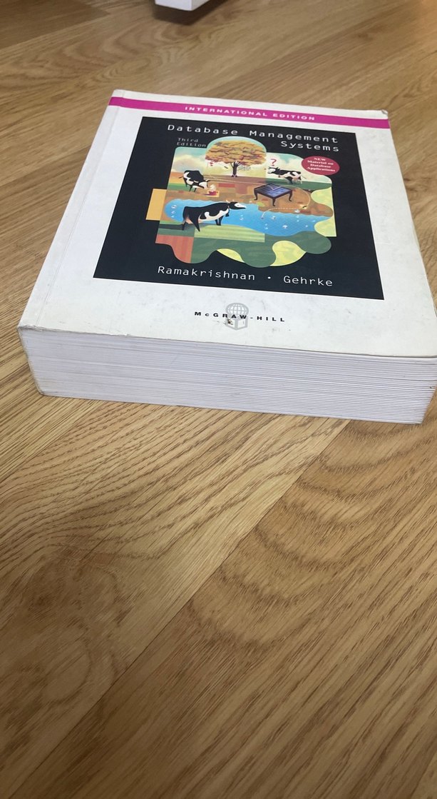 Database Management Systems - Ramakrishnan Gehrke - Görsel 2