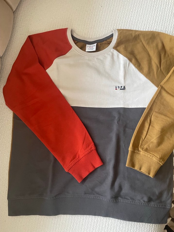 Erkek Çocuk Renkli Baskılı Sweatshirt - Görsel 2