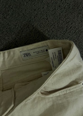 Bej ZW Wide Leg Yüksek Bel - Görsel 2