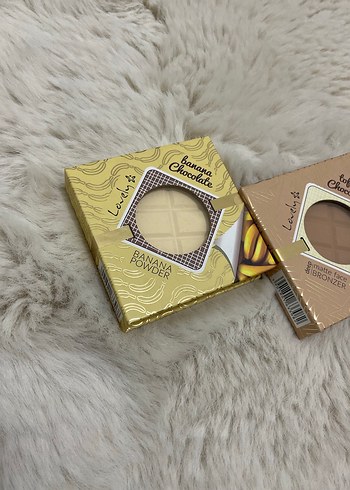 Lovely chocolate banana pudra - Görsel 2