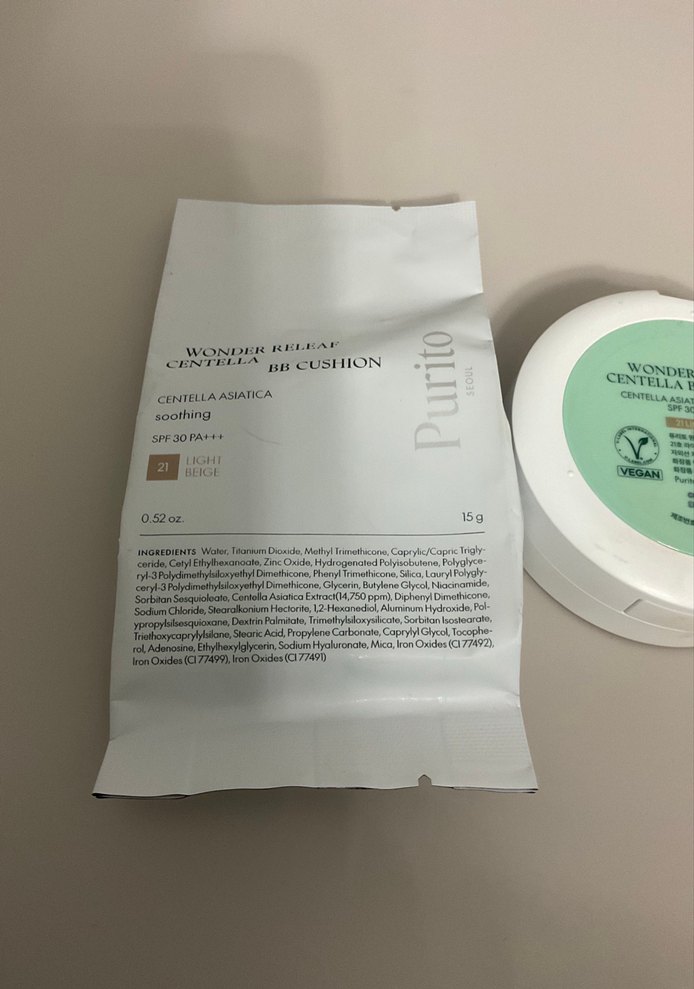 Purito wonder releaf centella bb cushion - Görsel 4