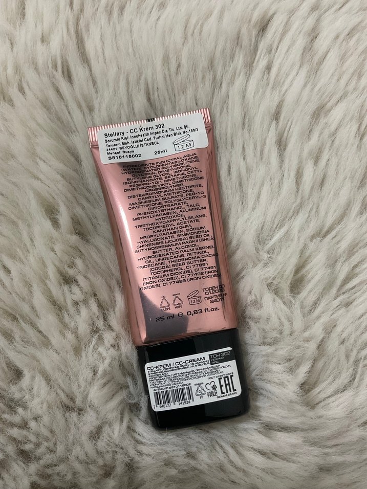 Stellary CC Krem 302 Honey Beige - Görsel 2