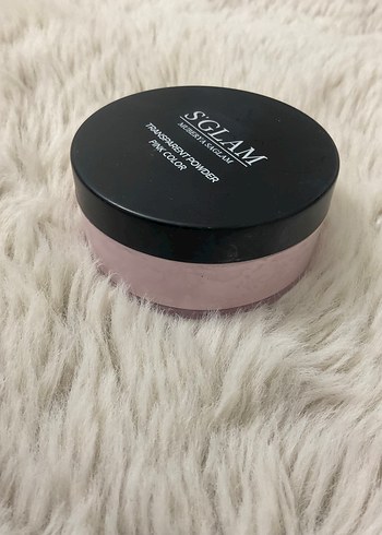 S'GLAM Pembe Transparan Pudra - Görsel 4