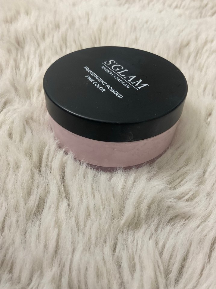 S'GLAM Pembe Transparan Pudra - Görsel 4