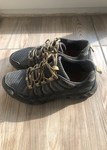 Gri Erkek Spor Ayakkabı Velcro Bağcıklı - Görsel 4