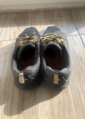 Gri Erkek Spor Ayakkabı Velcro Bağcıklı - Görsel 3