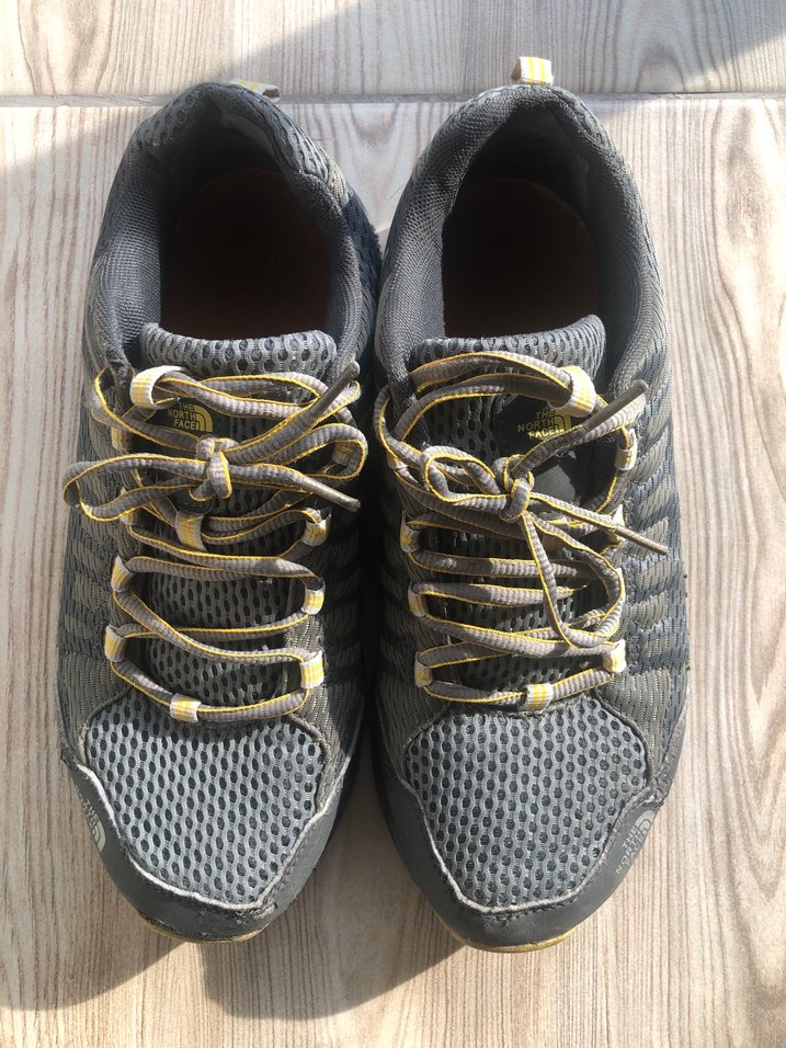 Gri Erkek Spor Ayakkabı Velcro Bağcıklı - Görsel 5