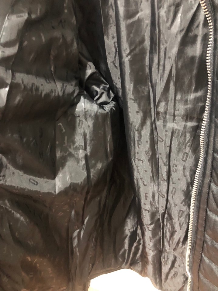 LOFT MARKA Siyah Deri Biker Ceket - Görsel 5