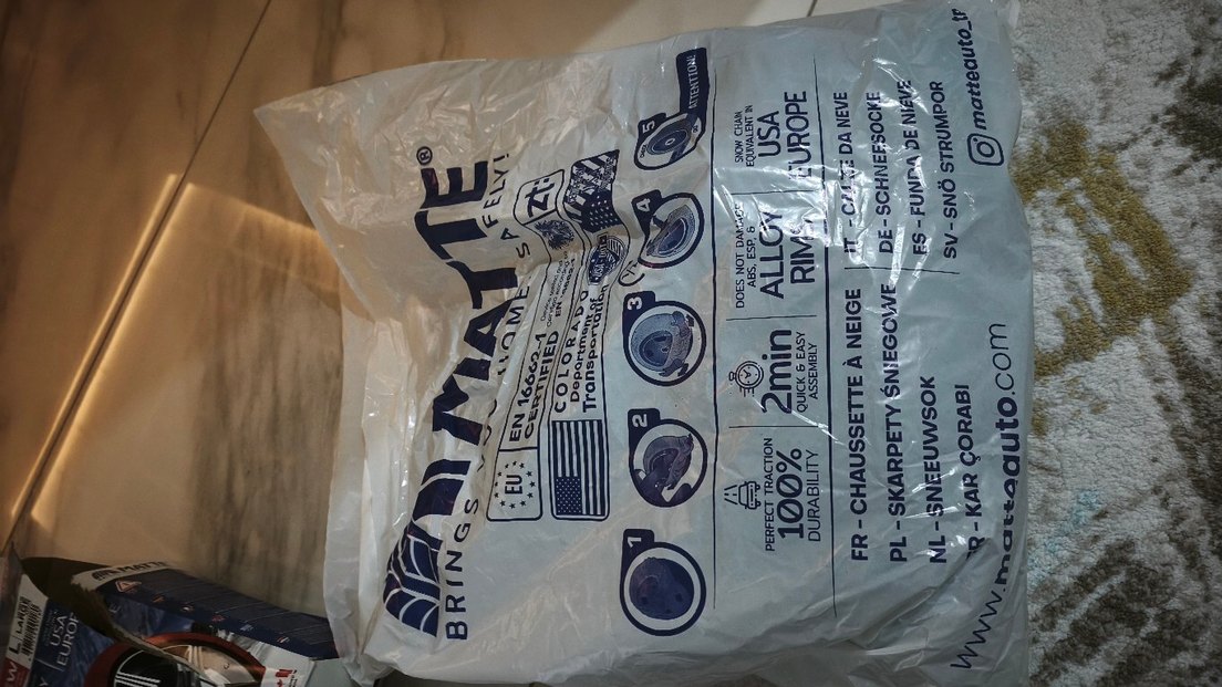 kar lastiği çorabı - Görsel 3