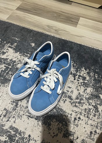 Converse Cons One Star Pro Suede Unisex Mavi Sneaker - Görsel 3