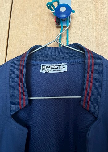 Koyu Mavi Uzun Kadın Kaban - Görsel 2