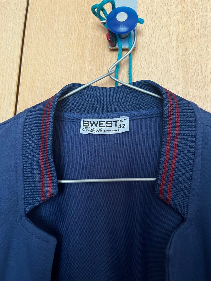 Koyu Mavi Uzun Kadın Kaban - Görsel 2