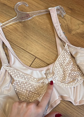 Pembe Penti büstiyer 75B - Görsel 6