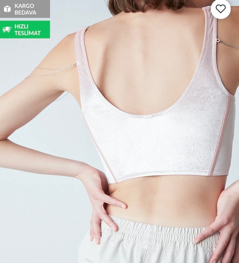 Pembe Penti büstiyer 75B - Görsel 5