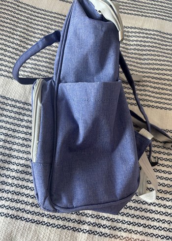 Mavi ve Gri Bebek Çantası Kepack - Görsel 4