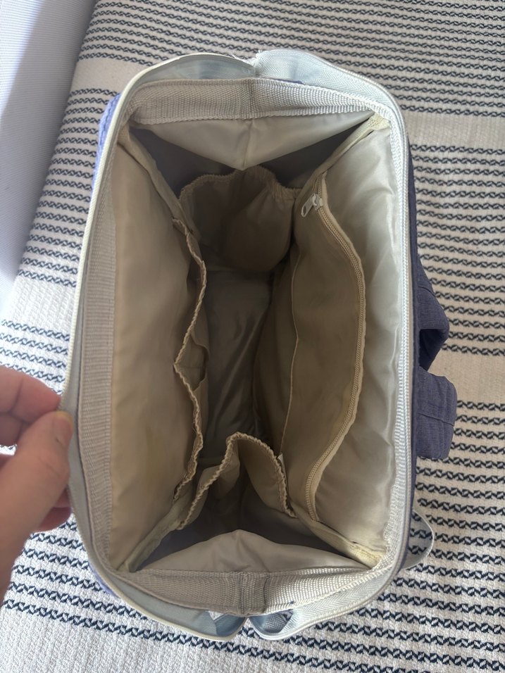 Mavi ve Gri Bebek Çantası Kepack - Görsel 2