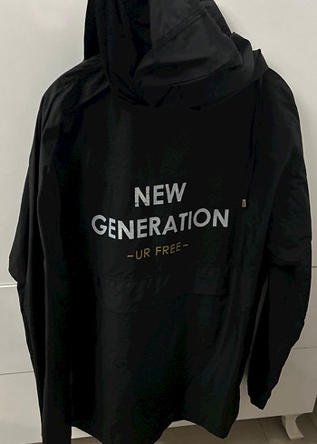 Addax Siyah Kapüşonlu Fermuarlı Kadın Yağmurluk - Görsel 3