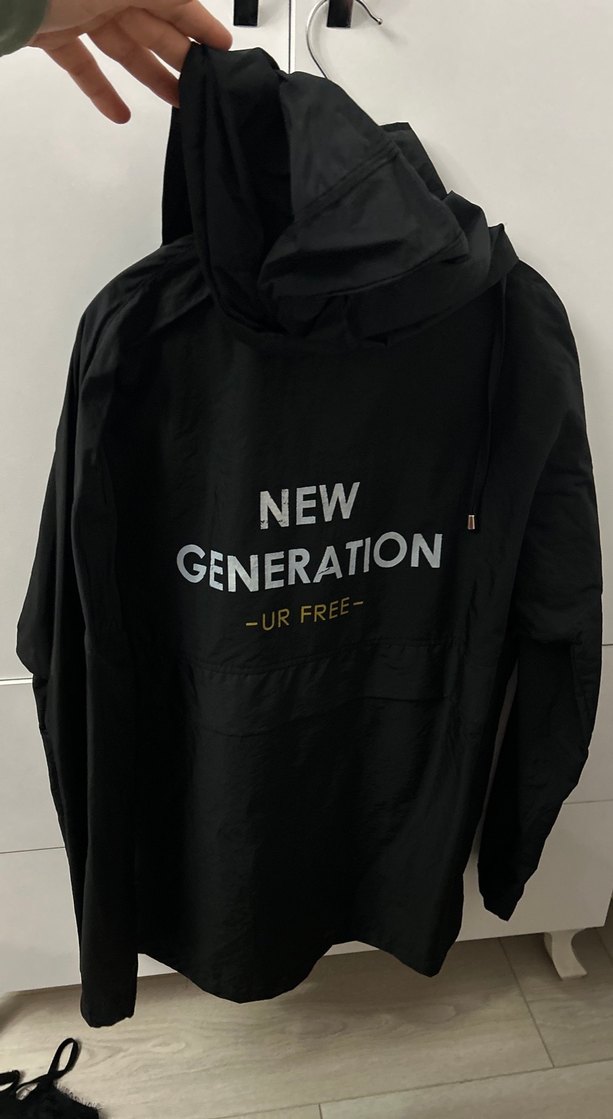 Addax Siyah Kapüşonlu Fermuarlı Kadın Yağmurluk - Görsel 3