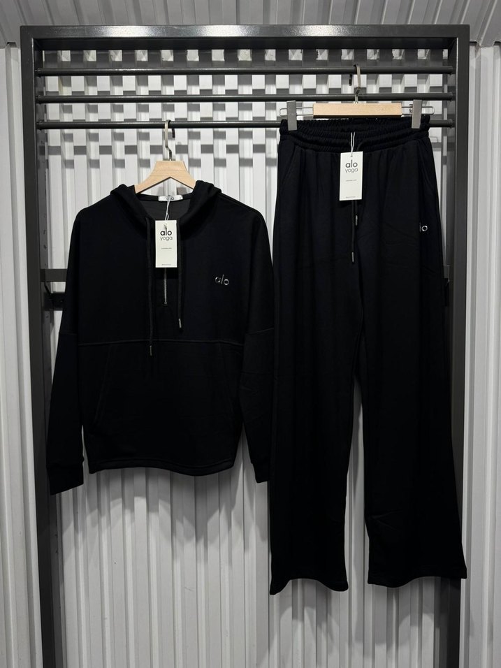 Kahverengi Kadın Rahat Oversize Eşofman Takımı - Görsel 2