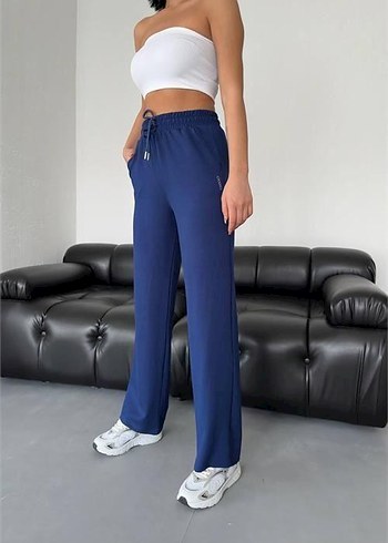 Kadın Kahverengi Salaş Eşofman Altı - Görsel 5