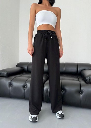 Kadın Kahverengi Salaş Eşofman Altı - Görsel 7