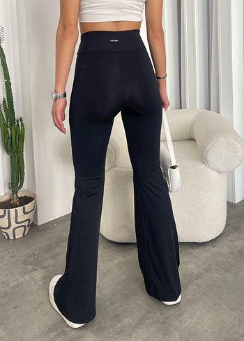 Kadın Kahverengi Salaş Eşofman Altı - Görsel 8