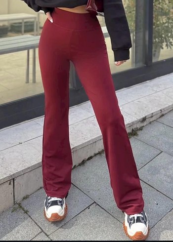 Gri Spor Kadın Tayt - Midi Boy - Görsel 5