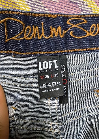 Düğmeli Koyu Mavi Kadın Denim Pantolon - Görsel 2