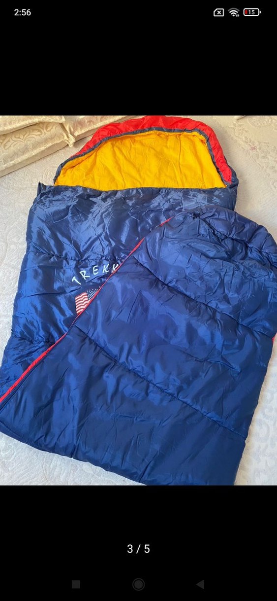 kamp için renkli uyku tulumu - Görsel 2