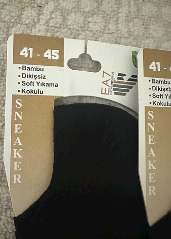 8 li Erkek Gri Mini Spor Çorap 41-45 - Görsel 2