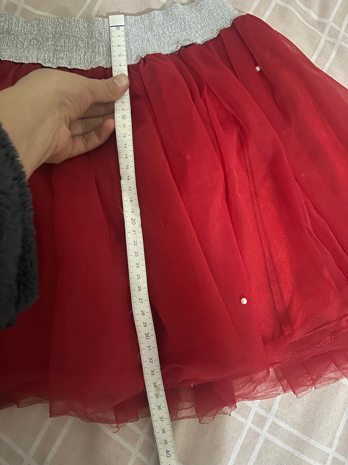 Kırmızı tütü etek - Görsel 4