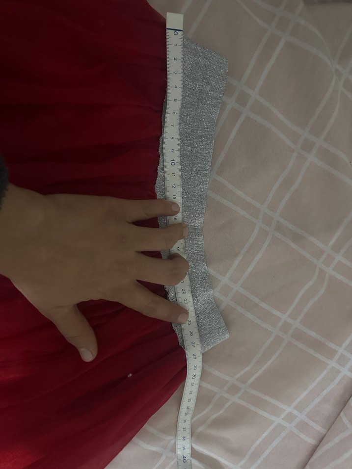 Kırmızı tütü etek - Görsel 3