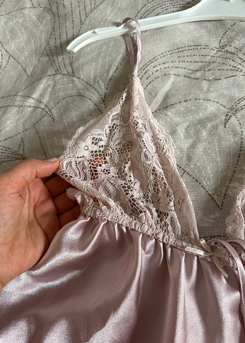 Pierre cardin saten gecelik - Görsel 2