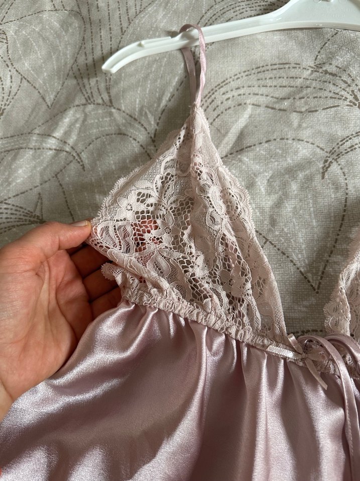 Pierre cardin saten gecelik - Görsel 2