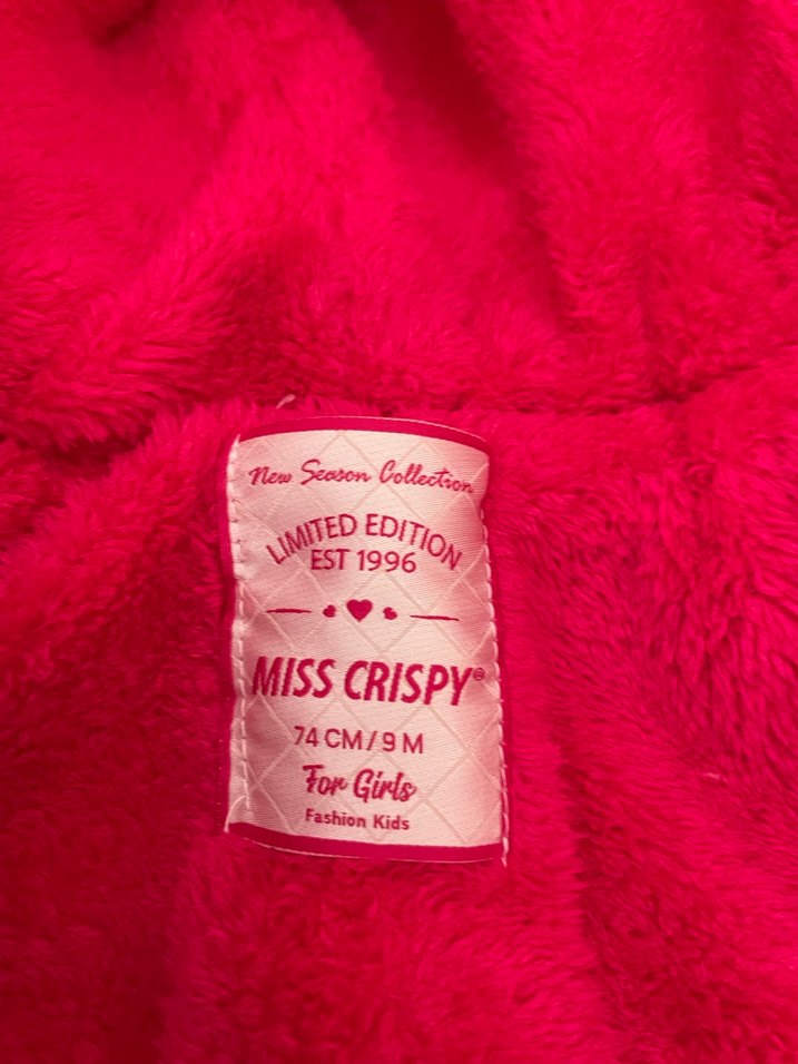 Renkli Desenli Kürklü Kapüşonlu Bebek Tulumu - Görsel 3