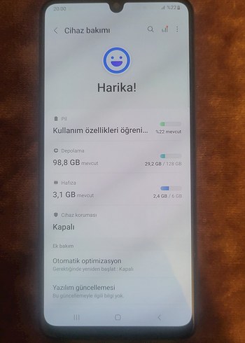 Bej Samsung Galaxy A32 Android Telefon - Görsel 2