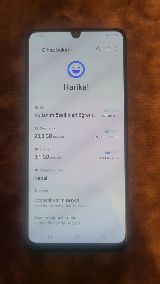 Bej Samsung Galaxy A32 Android Telefon - Görsel 2