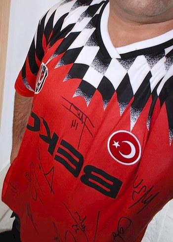 ISLAK İMZALI BEŞİKTAŞ NOSTALJİ FORMASI - Görsel 4