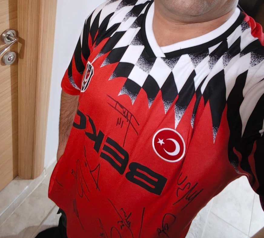 ISLAK İMZALI BEŞİKTAŞ NOSTALJİ FORMASI - Görsel 4