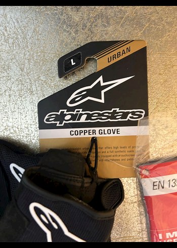 Siyah Biker Erkek Eldiveni - Alpinestars - Görsel 3