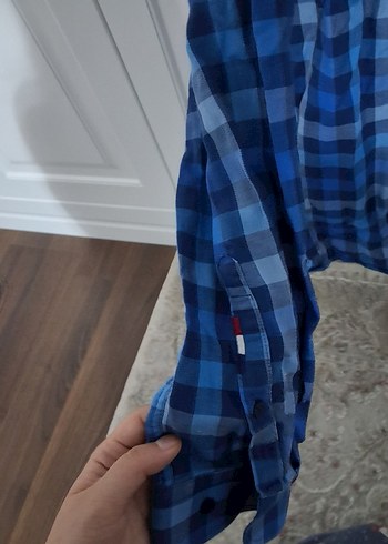 uspa mavi gömlek - Görsel 6