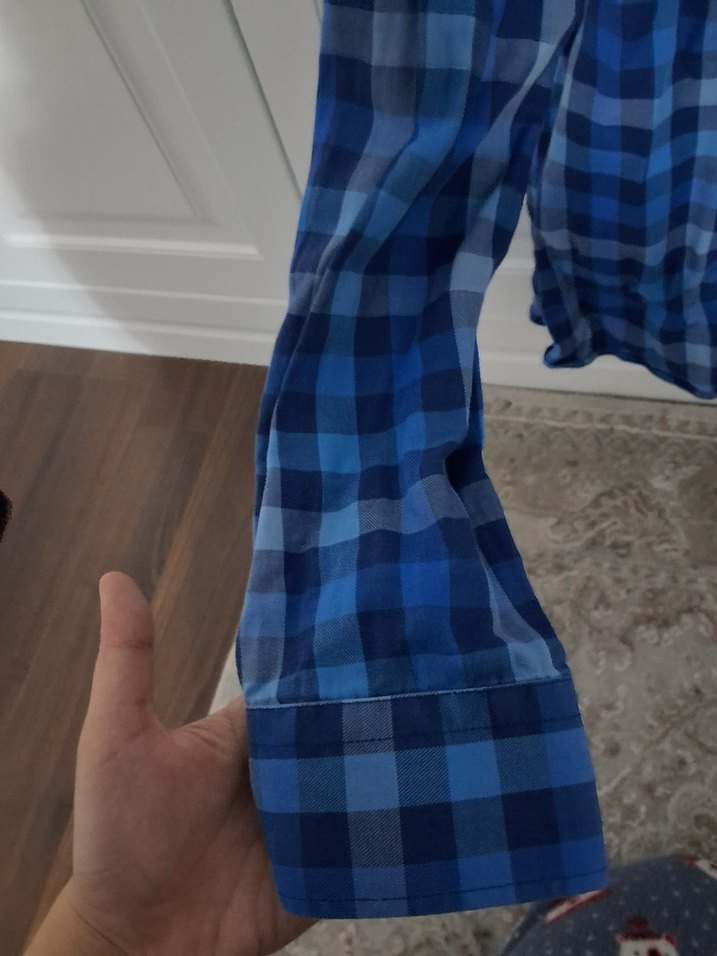 uspa mavi gömlek - Görsel 4