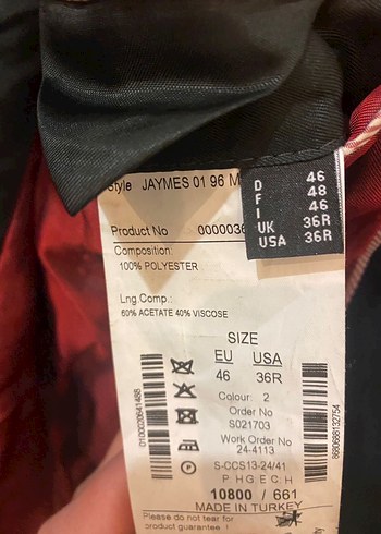 Sarar Kadife Blazer Ceket - Görsel 3