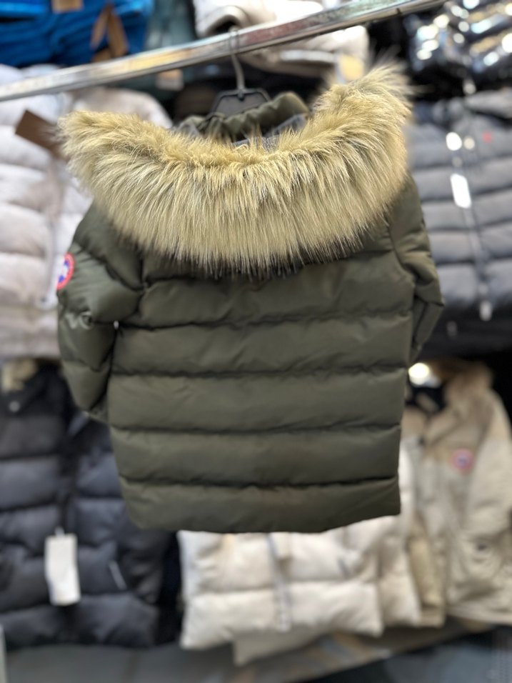 Yeşil Çocuk Mont - Görsel 3