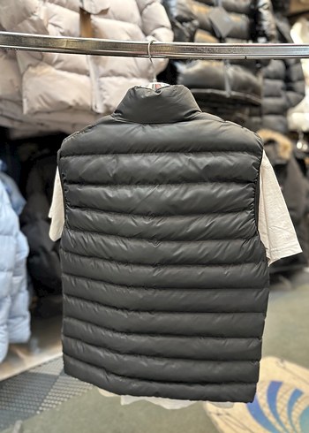 Siyah Fermuarlı Erkek Şişme Yelek - Görsel 2