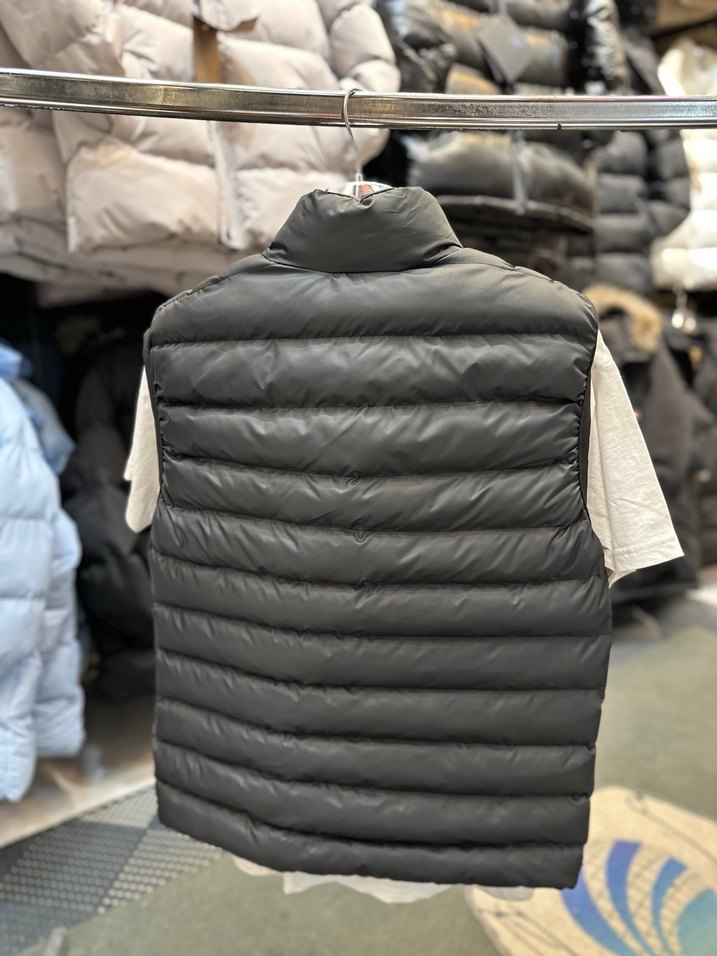 Siyah Fermuarlı Erkek Şişme Yelek - Görsel 2