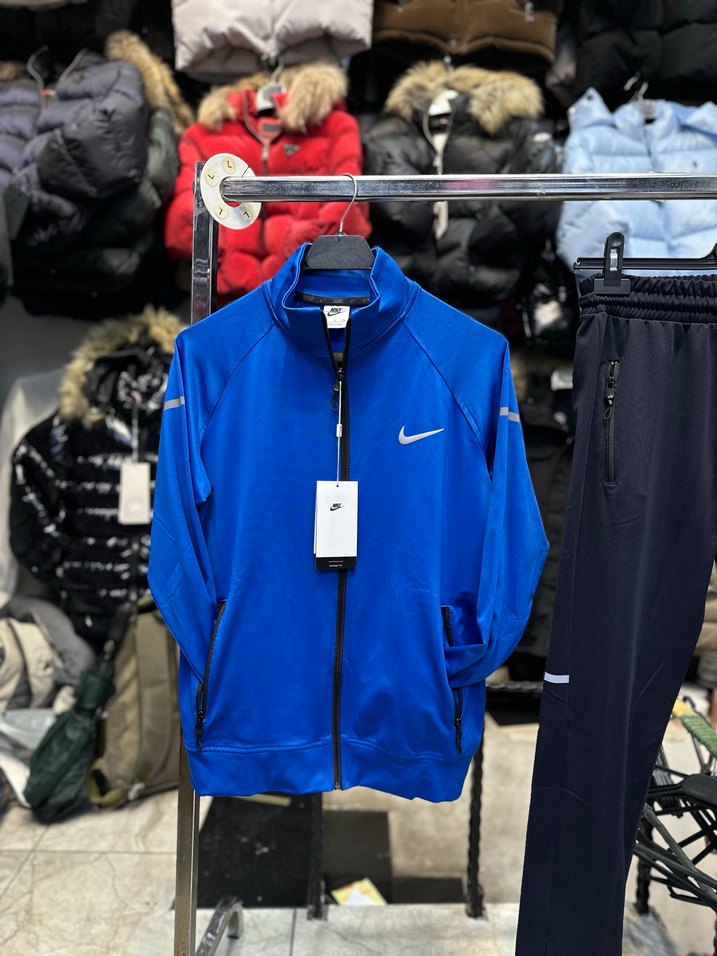 Erkek Mavi Fermuarlı Takım - Görsel 3